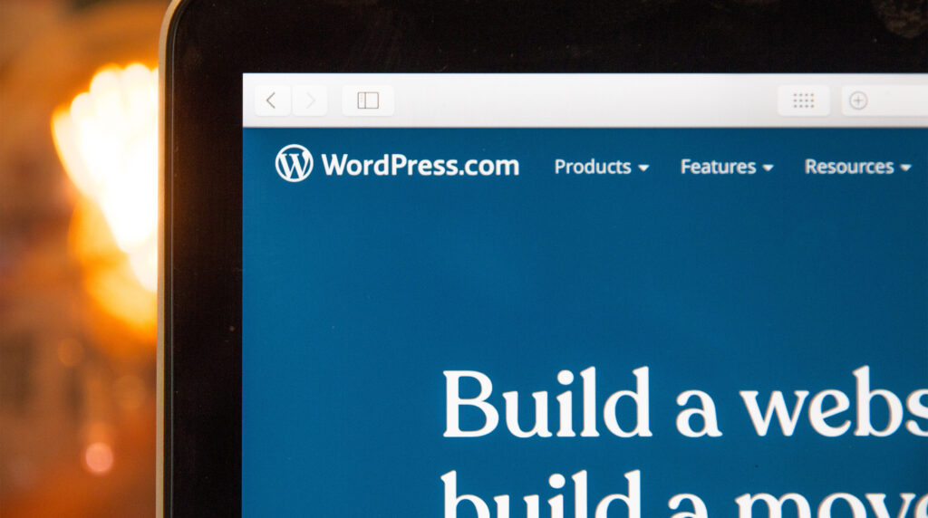 A WordPress Login Screen on a Website